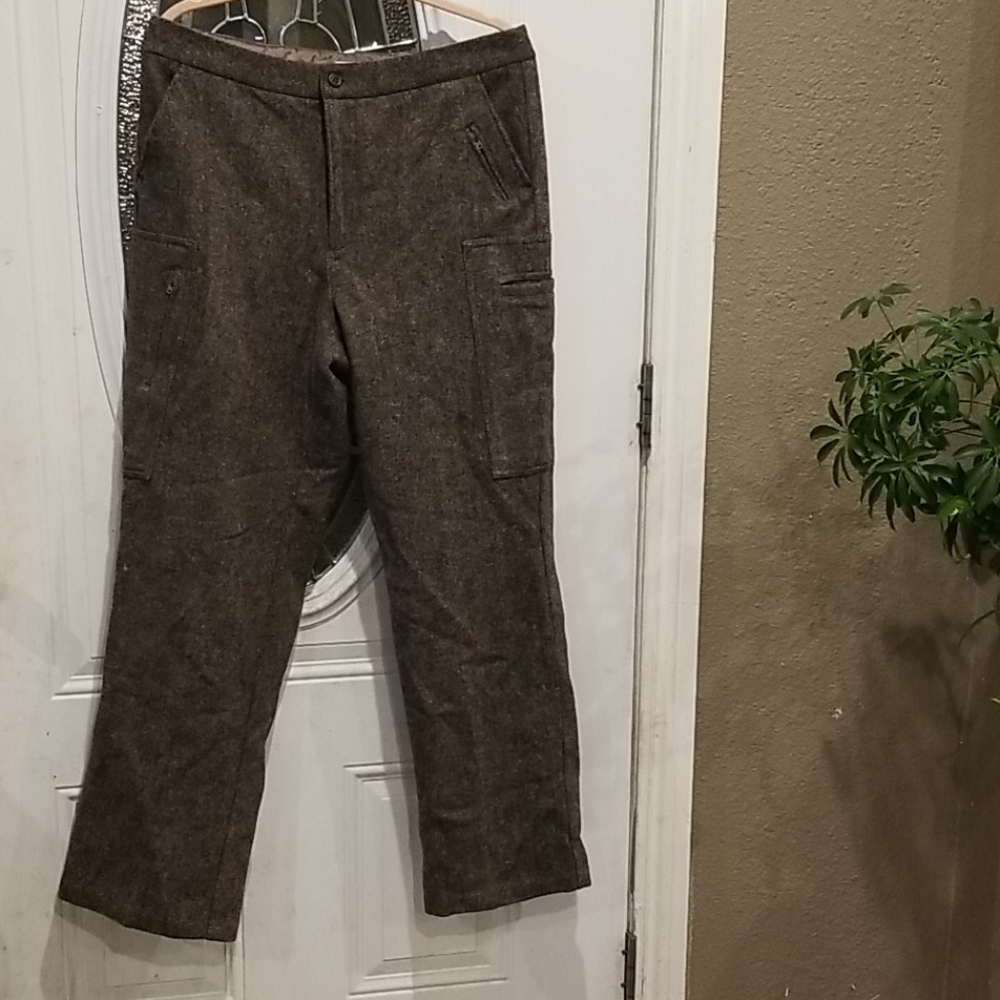 Wool pants